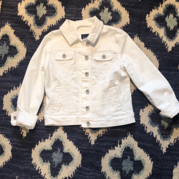 soft white jean jacket